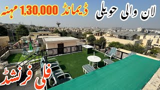 Fully-Furnished 7 Marla House In Bahria Town Islamabad With Beautiful Garden