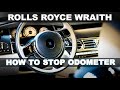 How To Change Mileage On Car  ROLLS ROYCE WRAITH | Odometer Stopper