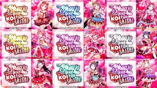 Every Aqours Member's bridge in - Shoujo Ijou no Koi ga Shitai (少女以上の恋がしたい)