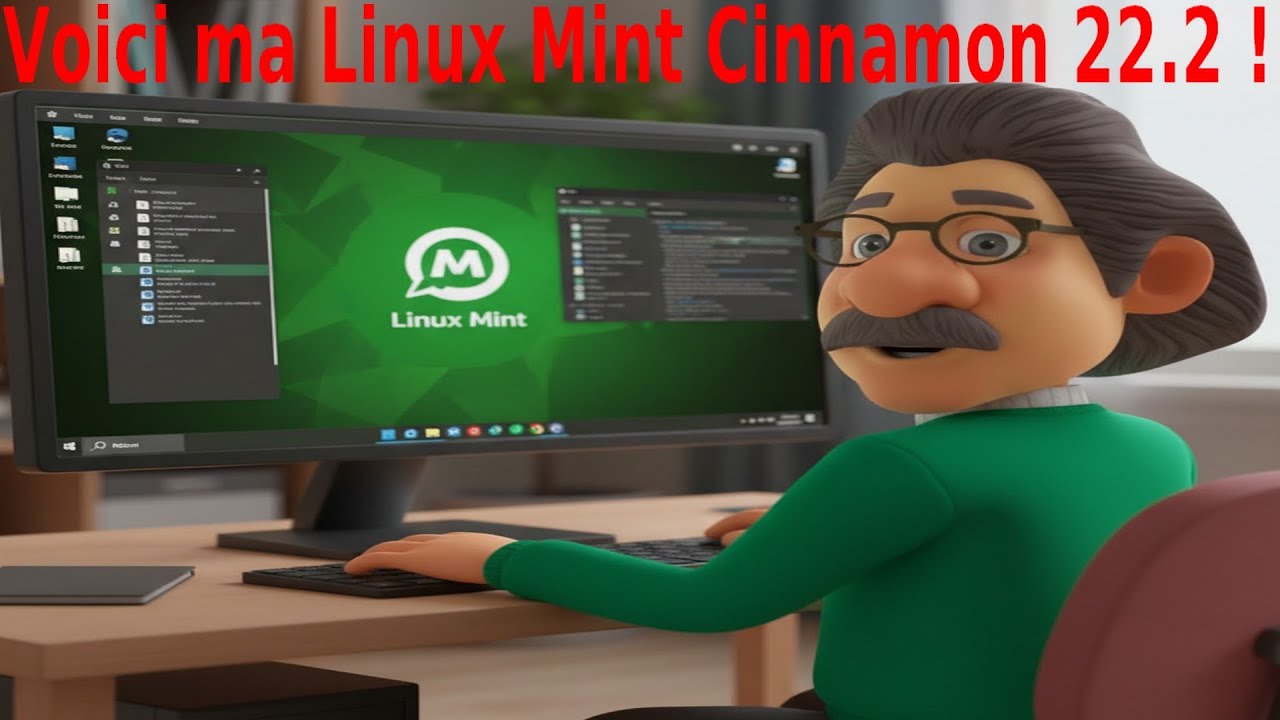 Voici ma Linux Mint Cinnamon 22.2 sur mon mini PC Dell 3080 - YouTube