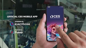 Eventbase powering the official CES App 2025 Featuring Pointr