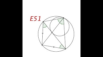 Element 51. Angle Bisector in Tangent Circles | Elements in Geometry for Olympiads