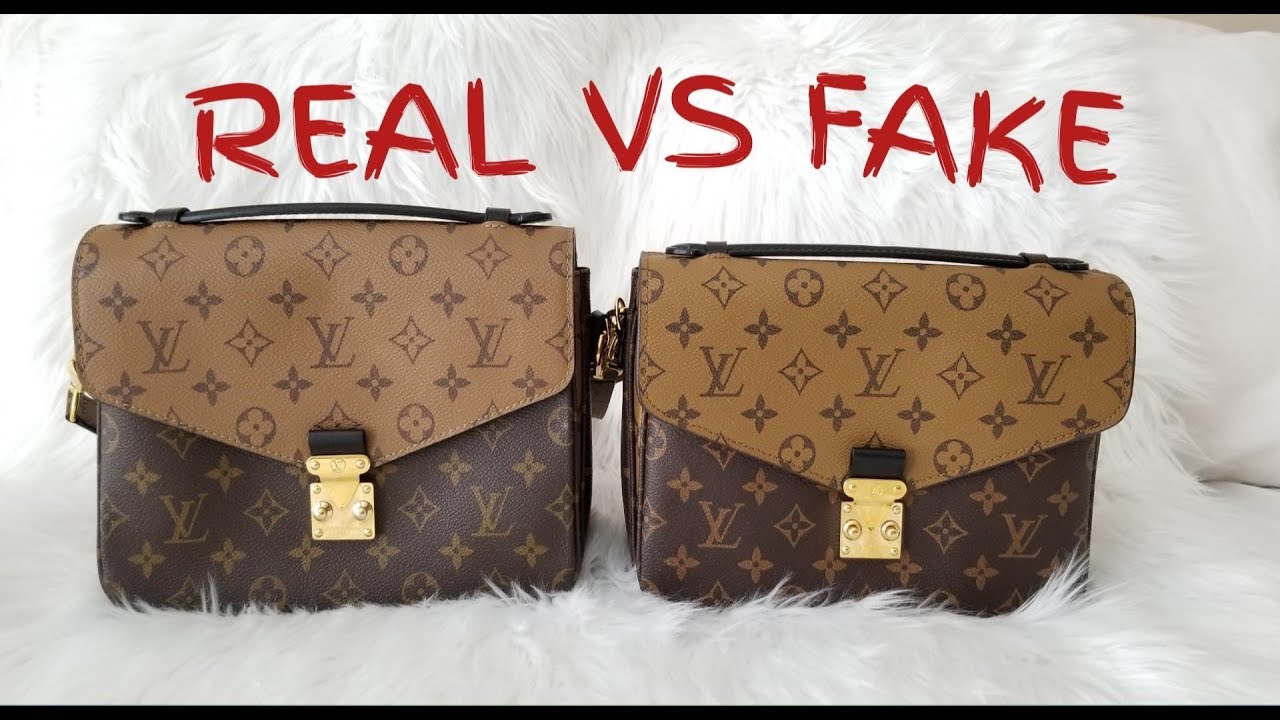How To Spot A Fake Louis Vuitton Bag Pochette Metis | Supreme HypeBeast Product