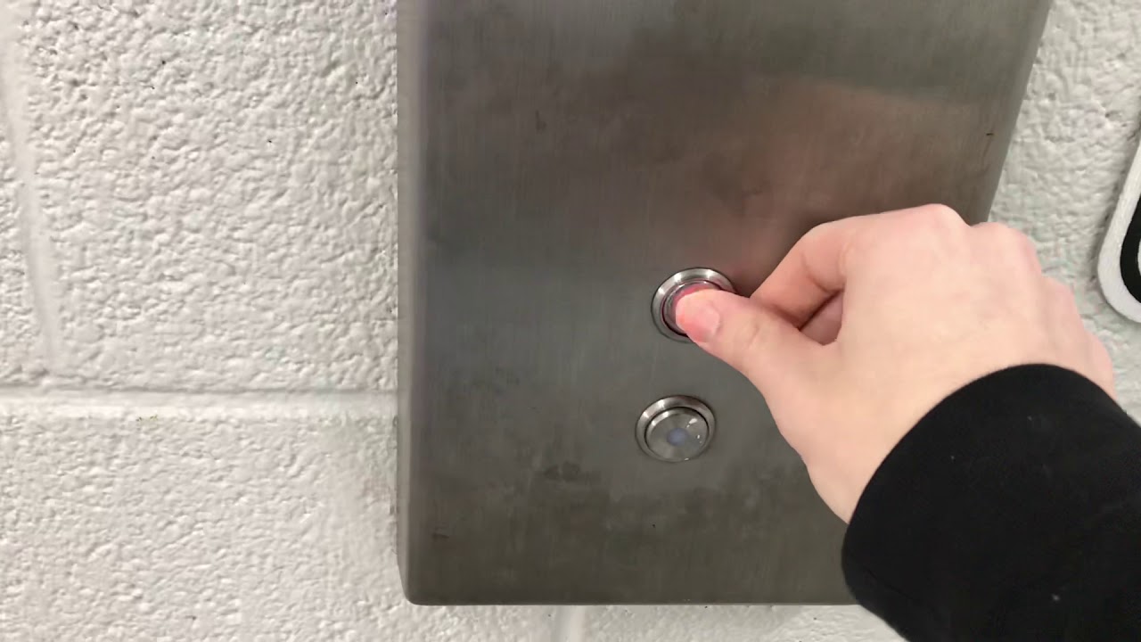 182. Modded 1970 Otis Traction Elevator at The Chapel Hill Street Parking Garage Durham, NC