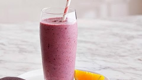 Frozen Fruit Smoothie without Yogurt