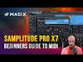 Mmtv magix samplitude pro x7  beginners guide to midi  eric burgess