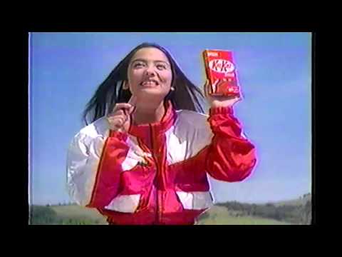 1999年頃のCM 中山エミリ キットカット Nestle Kitkat