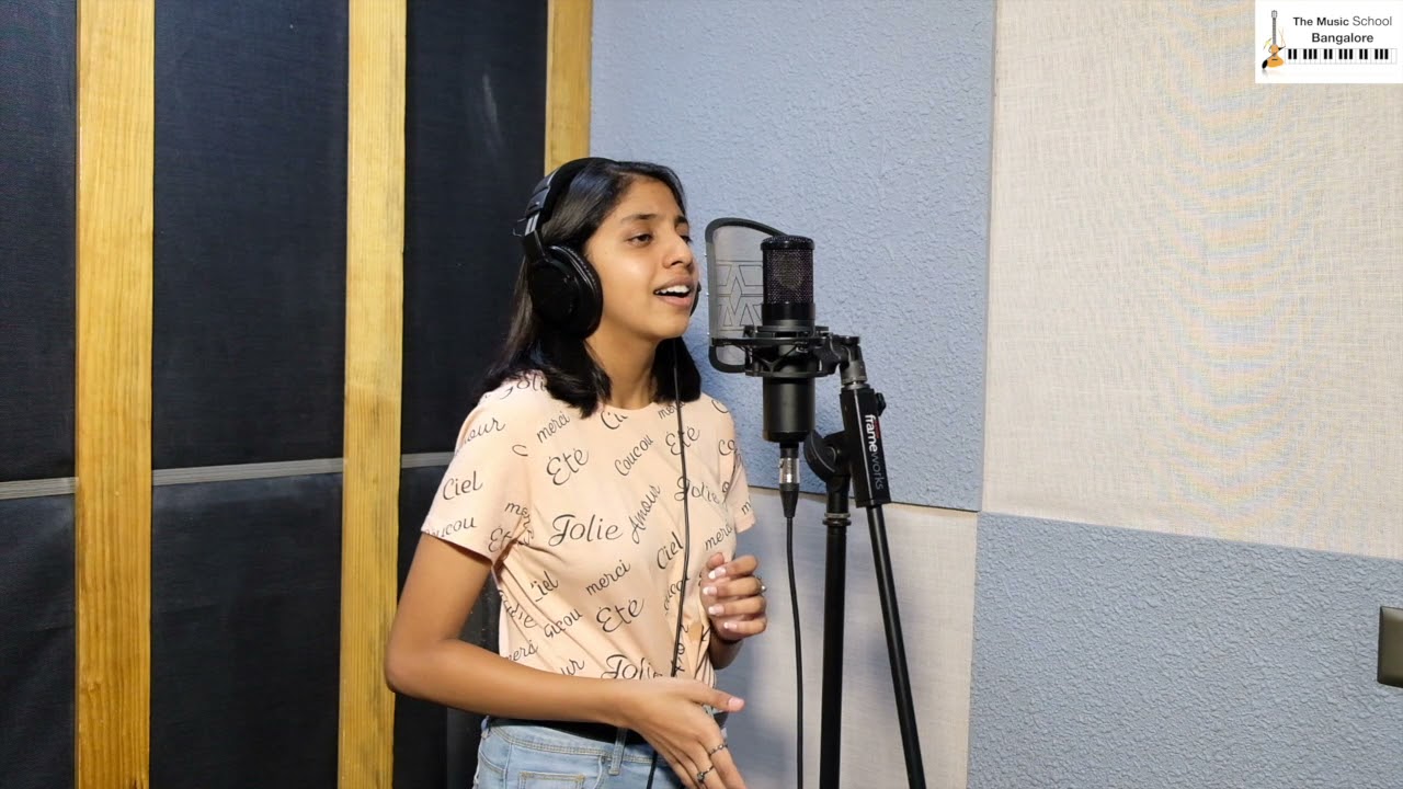 Adel - Set Fire To The Rain Vocal Cover By Disha - The Music School Bangalore