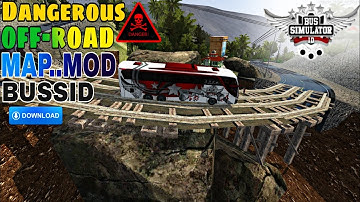 Offroad map mod for Bus simulator Indonesia||bussidv3.7.1|| #forestmapmod #offroadmapmod #viralvideo