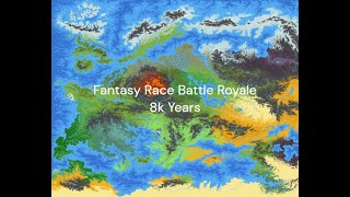 Fantasy Races Battle Royale | Worldbox Timelapse