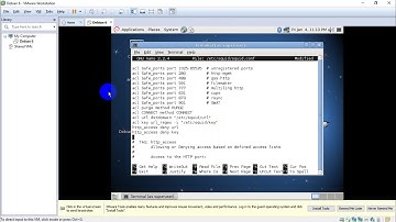 Tutorial Proxy Server di Debian 6 melalui VMWare
