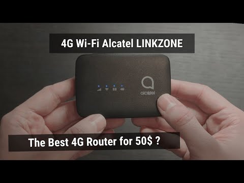4G Router Alcatel LINKZONE MW45V. Full review and speed test!