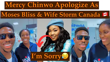 Moses Bliss & Wife Storm Canada As Mercy Chinwo Apologize To Fans For Missing Out on the Concert