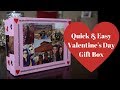 Quick & Easy DIY Valentine's Day Gift Box! | CruzieTV Quick & Easy DIY Valentine's Day Gift Box! | CruzieTV