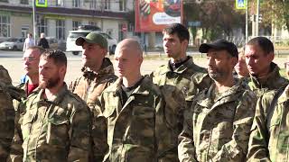 Во Владимире в зону СВО проводили 28 бойцов со всего региона