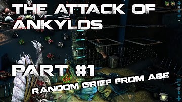 THE ATTACK OF ANKYLOS - Random grief from Aberration Part #1 | Ark PvP Official Server