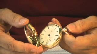 16073: Waltham, outstanding Dennison Howard & Davis model 1857 pocket watch