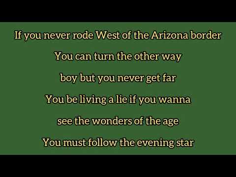 Evening star by: Kenny Rogers (Lyrics)