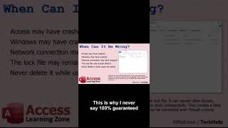 Why An Access Lock File Can Lie To You