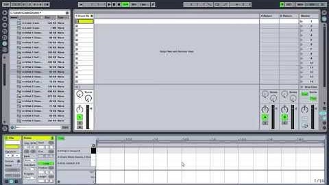 Simple Drums With Ableton Live 8 (Part 1) - Ben Rosser