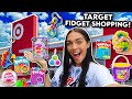 Fidget Toy Shopping at TARGET + Store Bought Slime!🤑💰*NO BUDGET, i found POP ITS*