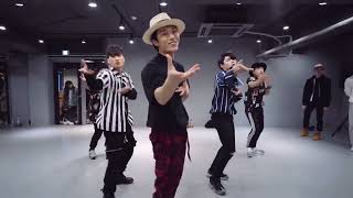 Kpop dancing to  'Uptown Funk' (Bruno Mars) 1M studio Junsun Yoo Choreography 2020 03 13