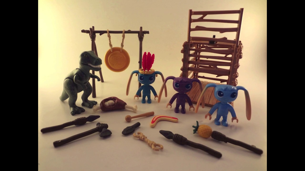 Playmobil 9006 – Tribu D'Alien Avec Bébé Tyrannosaure, Neuf Sous Boîte