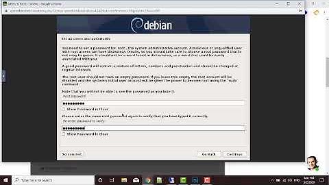 Install Debian operating system video tutorial
