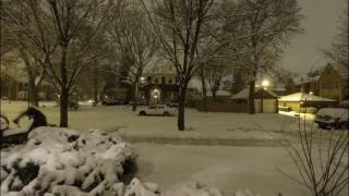 24hr GoPro Snow Timelapse Chicago Dec 2016