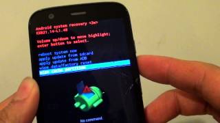 Learn how you can wipe cache partition on motorola moto g.follow us
twitter: http://bit.ly/10glst1like facebook:
http://on.fb.me/zkp4nufollow ...