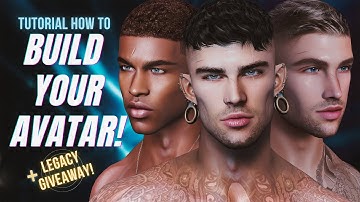 Second Life | Hoe je een avatar bouwt en aanpast | Legacy Body Giveaway! Volledige creatie tutorial