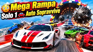 😱 Mega Rampa IMPOSSIBILE — Solo 1 Supercar Sopravvive | Videogiochi Mega Rampa #45 screenshot 3