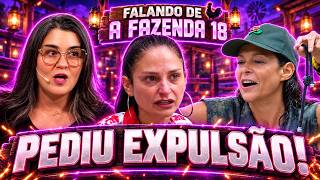 🚨A Fazenda 18: GIOVANNA PEDE EXPULSÃO DE ARIELA! Mônica LÍDER da Alcatéia e RANÇÔMETRO CAPOTA!