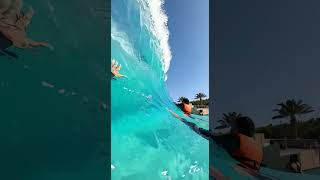 POV: Giant Wave Pool Tsunami Hit 😱🌊 | Ultra Realistic 4K #Shorts #POV #WavePool