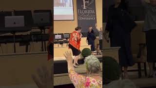 Fl District Ladies Conference Sis Sjostrand 🔥🔥🔥 By faith you can obtain a good report!!