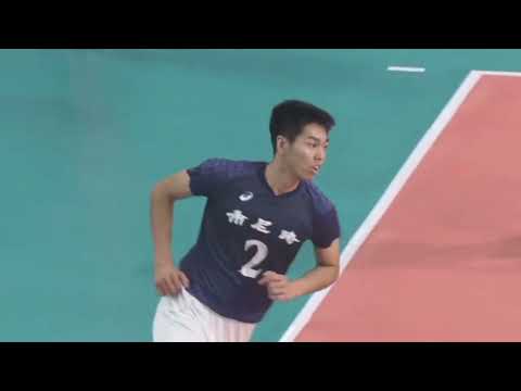 【春高バレー2019】市立尼崎　岩本大吾得点集