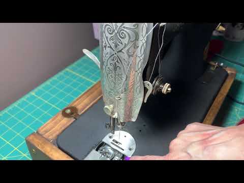 Singer 66-18 crinkle original slide & needle plates!!! - YouTube