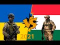 УКРАИНА vs ВЕНГРИЯ ① Сравнение военных потенциалов - 2021  UKRAINE vs HUNGARY НОВАЯ ИНФОРМАЦИЯ