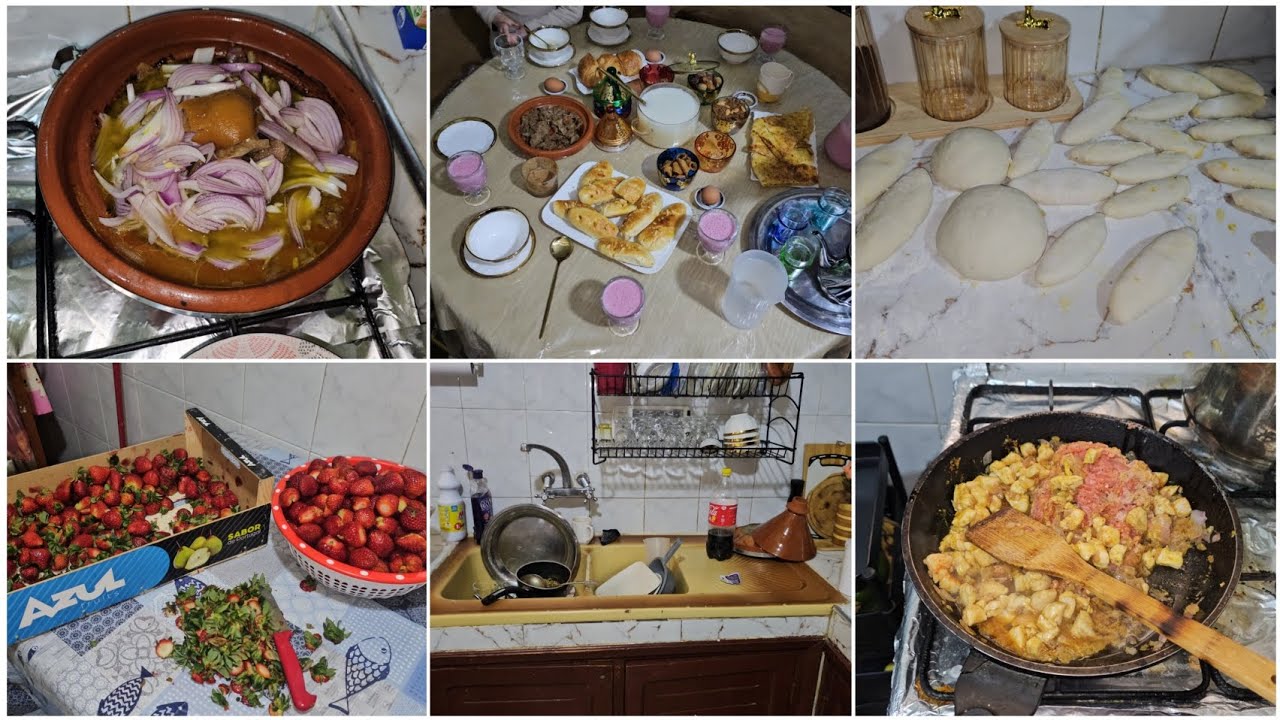 واخا مريضة كانوض كانوجد لوليداتي الفطور اش بغينا نديروا هذه هي الام❤️ الله يسمح لنا من حق الوالدين 😭