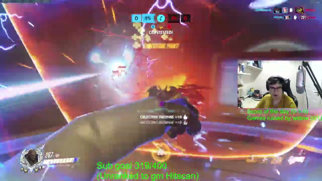 CHIPSA DOOMFIST GAMEPLAY OVERWATCH SEASON 33 TOP 500