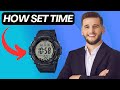 How To Set the Time on a Casio Illuminator Watch: A Simple Tutorial