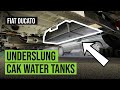 Installing UNDERSLUNG (CAK) Water Tanks | Fiat Ducato L2H2 | UK Self-Build Campervan Conversion