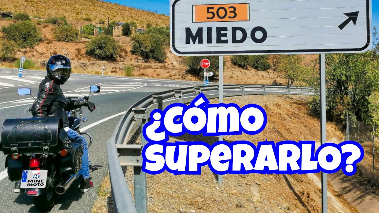 ¿Cómo superar el miedo a las caídas en moto?