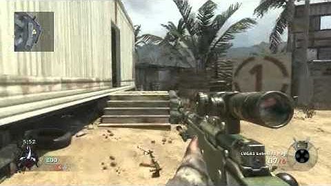 ToNiiC_Di3zEL - Quickscoping in Firing Range (Black Ops)