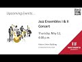 Whitworth jazz ensemble i  ii concert