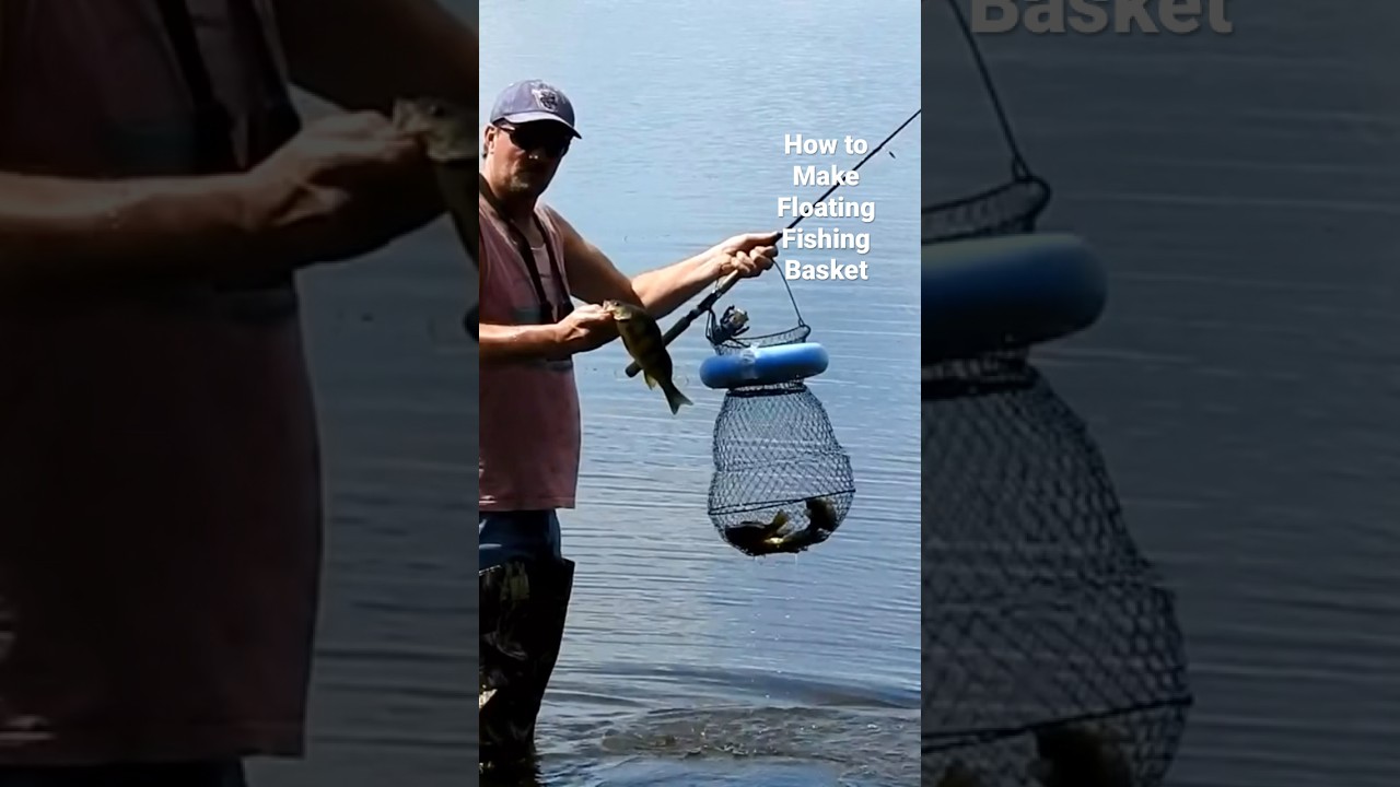 Do this to make floating fish basket for more fish! 