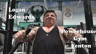 Training Video Of Bodybuilder Logan Edwards 8 Weeks Out