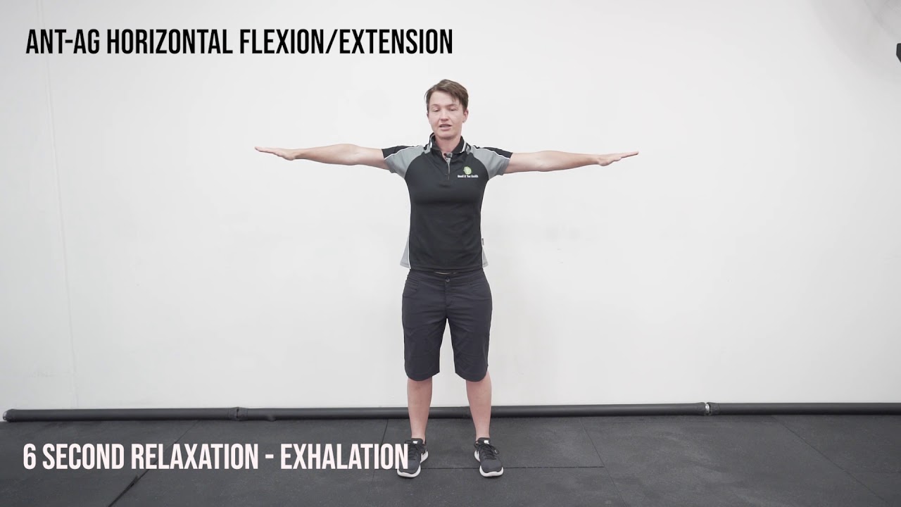 AntAg Horizontal Flexion & Extension Improve Posture & Reduce