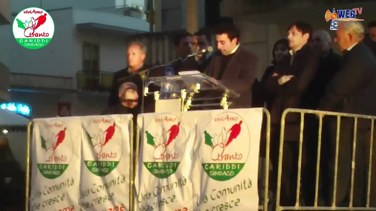 Comizio lista ViviAmo Otranto del 15 aprile 2012