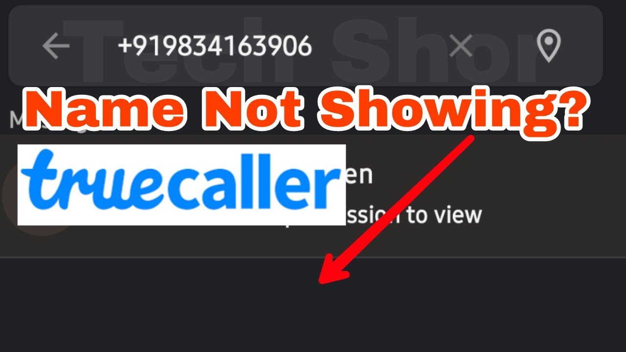 Truecaller Name Not Showing Problem Solve | How to Fix Truecaller Name Not Showing Problem Solve